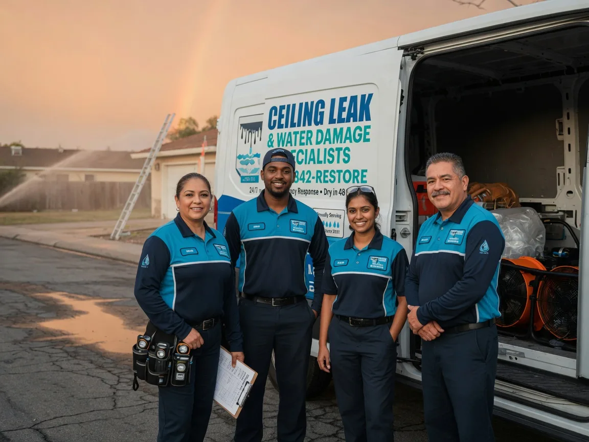 Ceiling Leak Cleanup company in Little America, WY